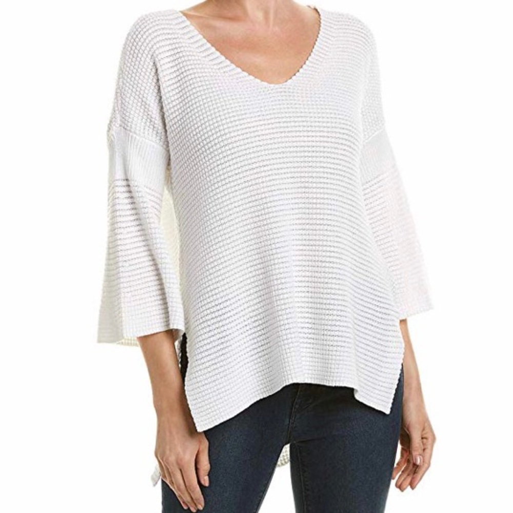 NWT Michael Stars 3/4 Bell Sleeve Sweater S
